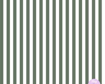 Olive and White Striped Seamless Repeating Pattern, Olive Stripes, Digital Download, 300dpi High Resolution, Fabric Design, Cabana Stripes