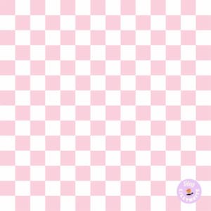 以下が含まれることがあります： ピンクと白の市松模様の背景に、円の中に「Hey Killywibbit」という文字が書かれている。