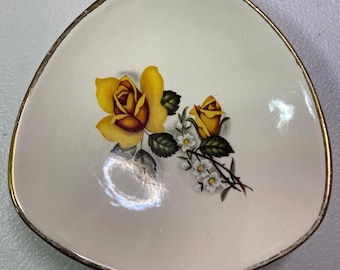 Plato vintage poco común de cerámica de las Tierras Altas del Oeste de Dundon Argyll fabricado en Escocia