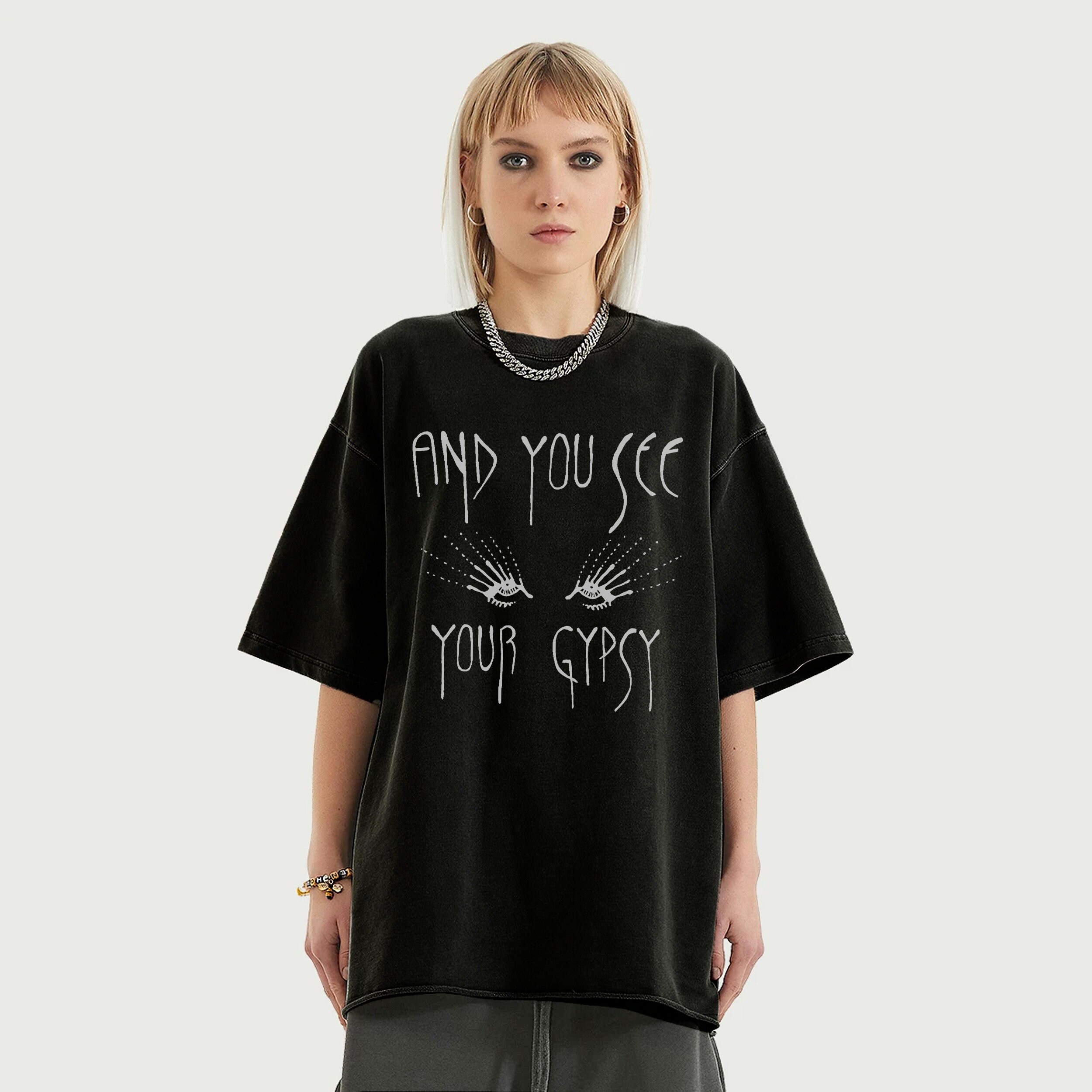 3AM Oversized Graphic Tees (Black)