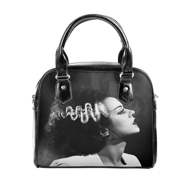 Bride of Frankenstein Handbag - Horror Bag - Classic Monster Purse