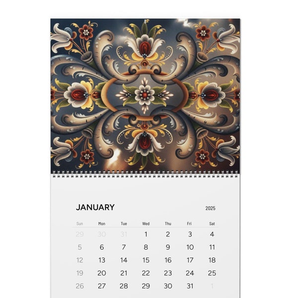 Nordic Calendar - Etsy