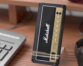 Soporte para auriculares Marshall Amp: decoración de escritorio de rock clásico