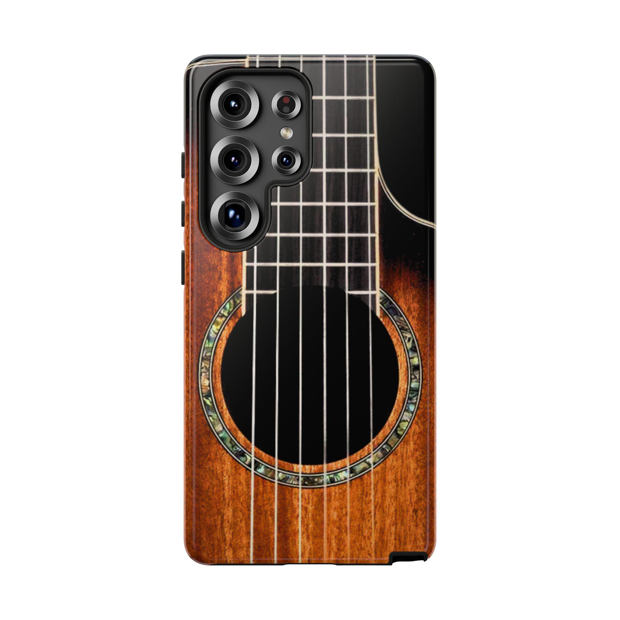 Phone Case Acoustic Guitar Tough Case Music Gift Musician