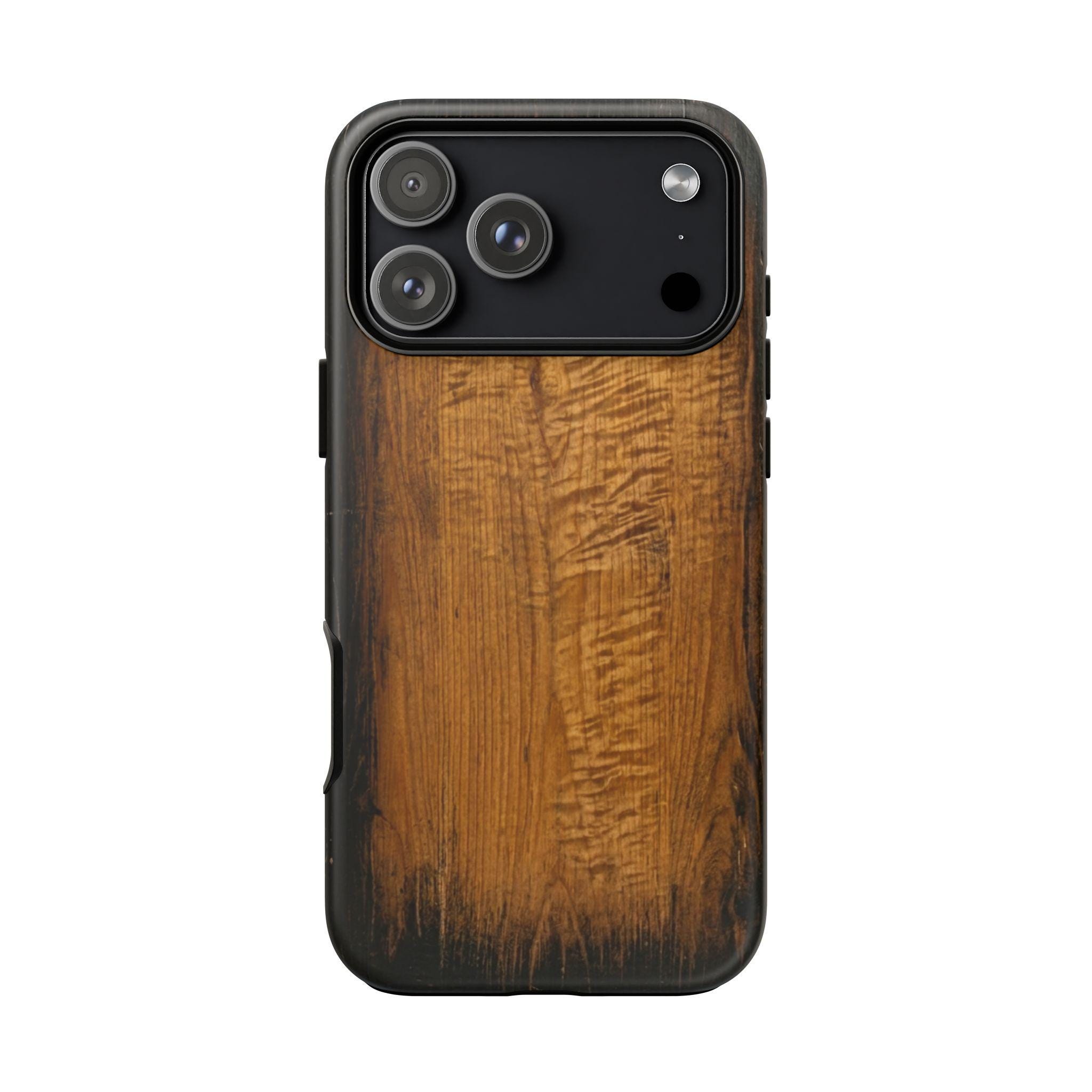 RELIC サンバースト ギター仕上げ スマホケース - フェイクウッド 2色