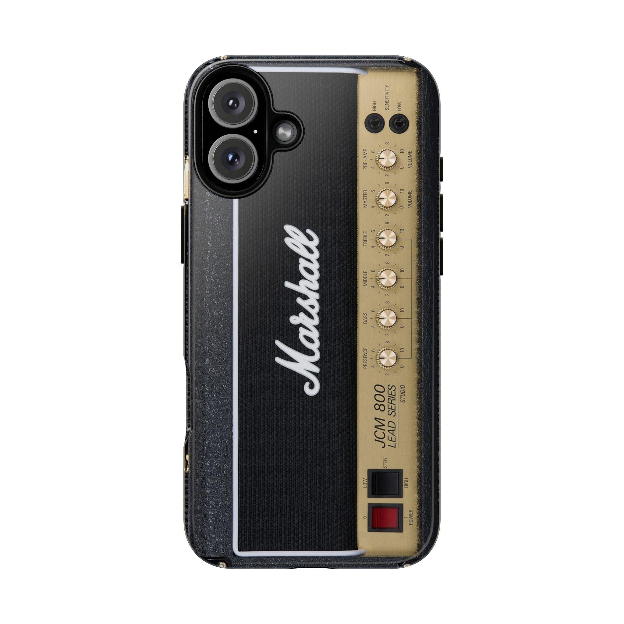ロックギターアンプ用タフケース、ブラッククラシックマーシャルJCM800 