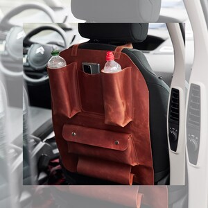 TVCMALL Oxford Cloth Rear Seat Sundries Bag Car Hammock Storage Bag Backseat Organizer - Balloon and Bear