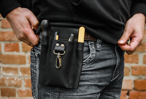 Pochette porte outils - Cuir