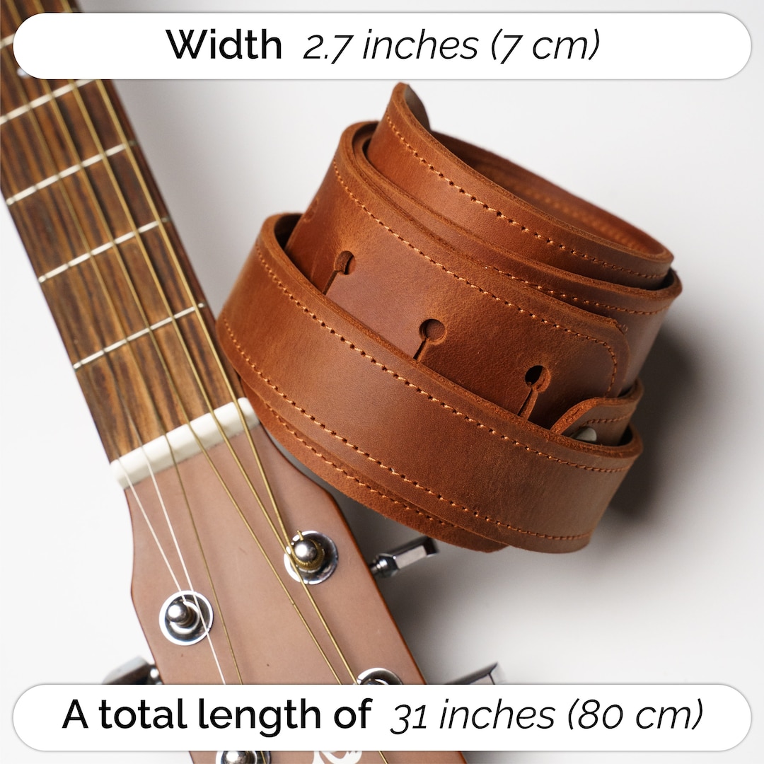 Custom Leather Guitar Strap,personalized Guitar Strap,acoustic Guitar
