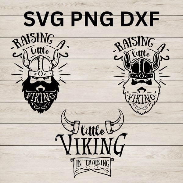 Viking Dad SVG, Little Viking PNG, Father's Day Svg, Digital Download, Baby Svg, Father and Son, Funny Saying Shirt