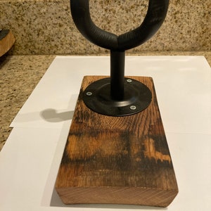 Guitar holder- Whiskey barrel