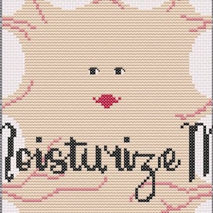 Doctor Who&#39;s Cassandra - Cross Stitch Pattern