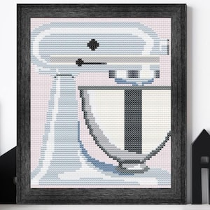 Mixer - Cross Stitch Pattern