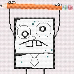 Doodlebob - Cross Stitch Pattern