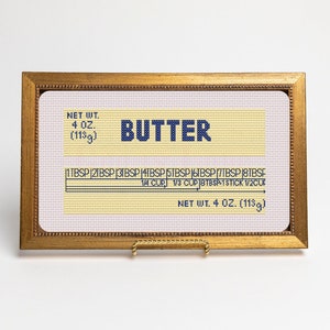 Butter - Cross Stitch Pattern