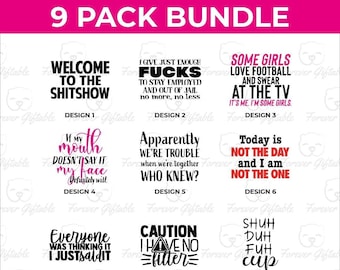 Sarcastic Funny Memes Design Bundle, Funny SVG, Joking svg, Sassy Svg, Mean svg, Humorous Svg, Cut File for Cricut