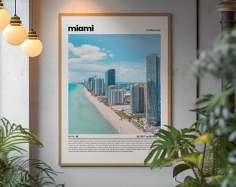 Miami Premium Poster