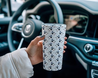 Retro Mickey Mouse-beker: roestvrijstalen reismok van 20 oz