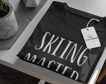 Skiing Master Unisex T-Shirt: Winter Sport Gift