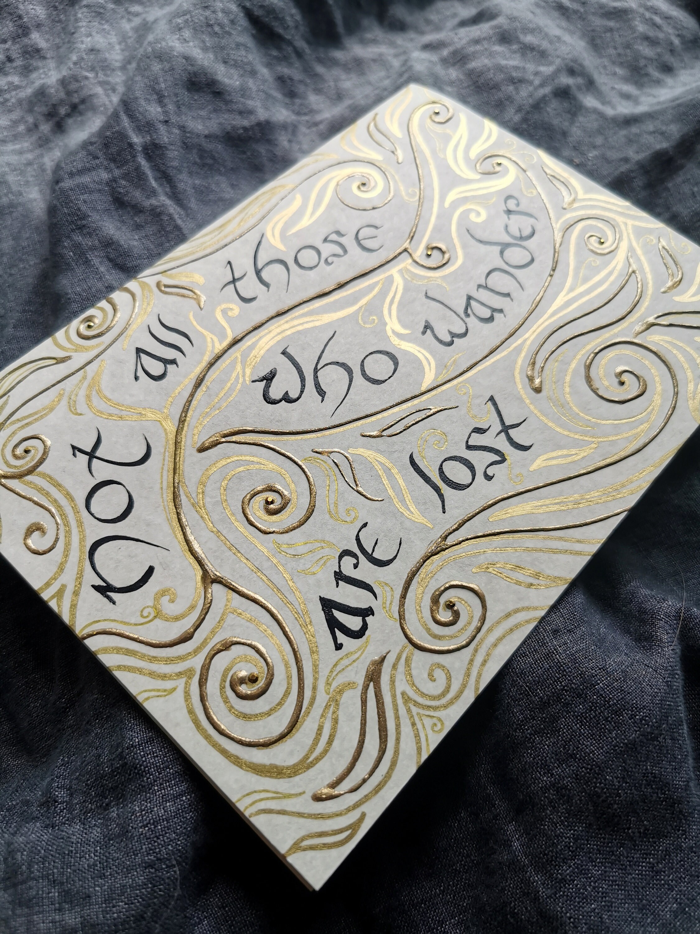 Handmade Lord of the Rings Cards Blank LOTR Greeting for - Etsy