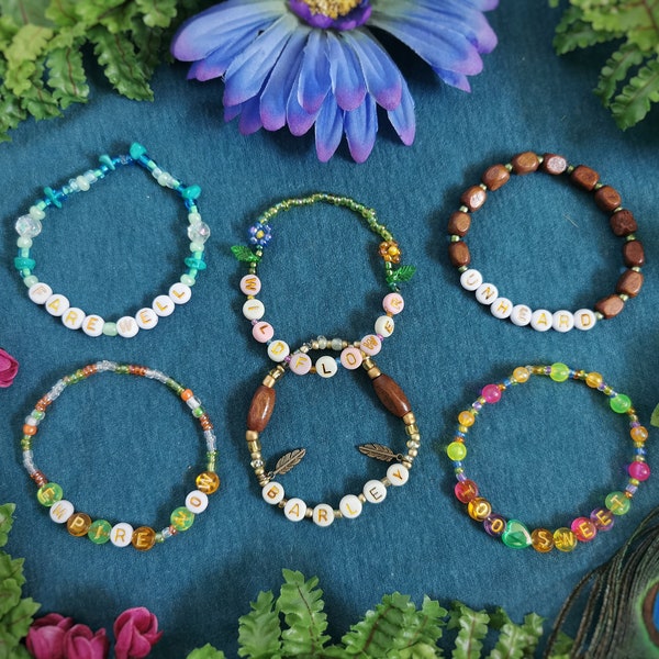 Bracelets d'amitié en perles faits main inspirés de la musique EP Hozier inédits Accessoires lyriques extensibles à échanger lors de concerts