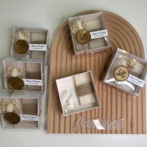Coffret avec Savon et dragées