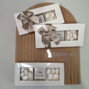 Boîtes à dragées et chocolats
