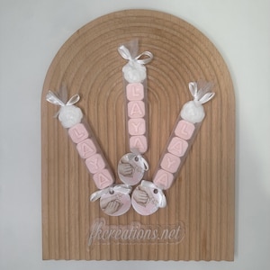 Bolitas de jabón perfumado con etiquetas