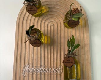 Olive oil bottles