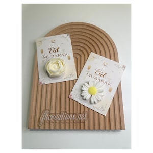 Carte Eid Mubarak personnalisée avec savon parfumé