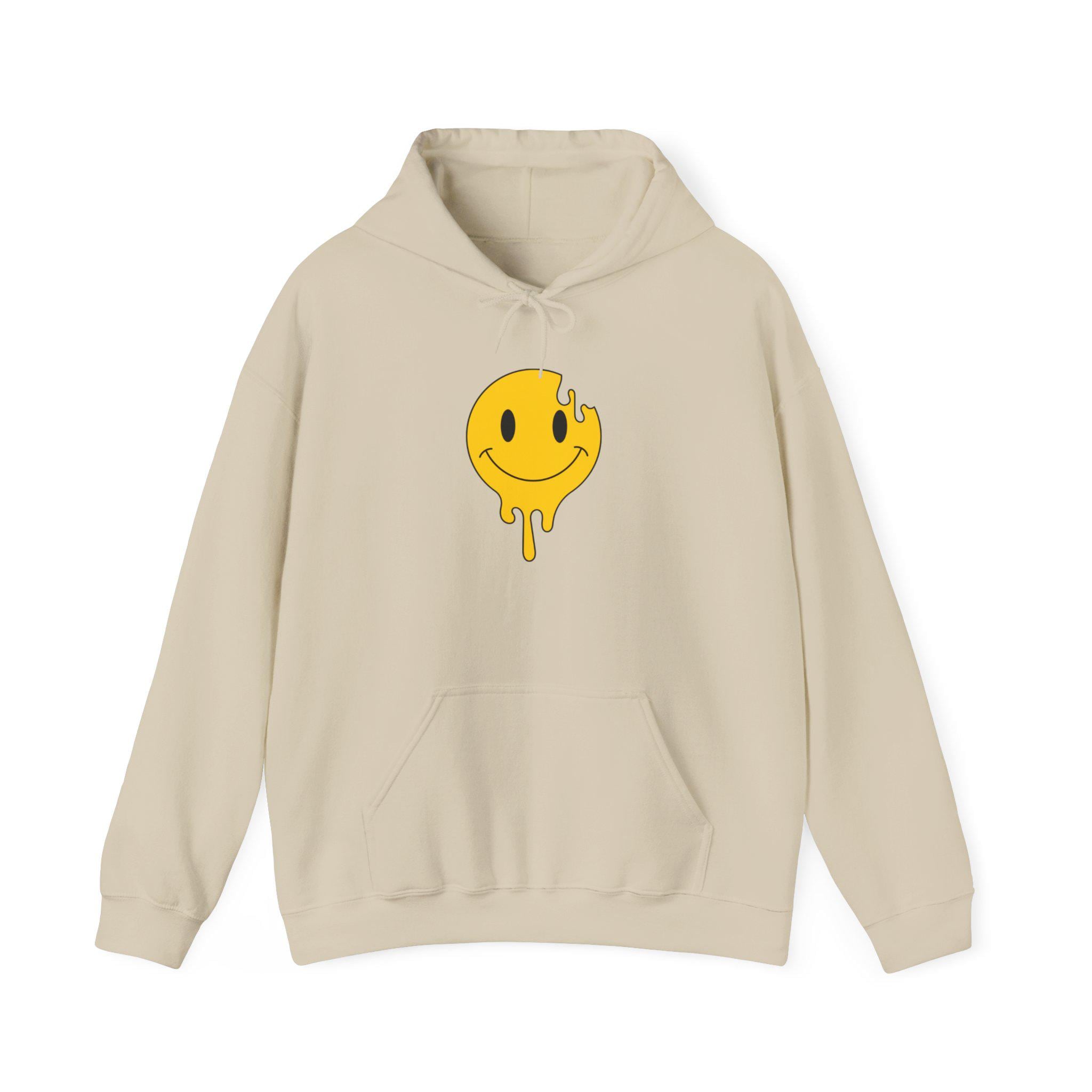 Smiley face on the back hoodie Italia