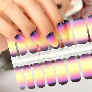 Perfect Summer Nail Wraps, Nail Strips, Nail Stickers, Nail Art, Nail Decal, Nail Polish