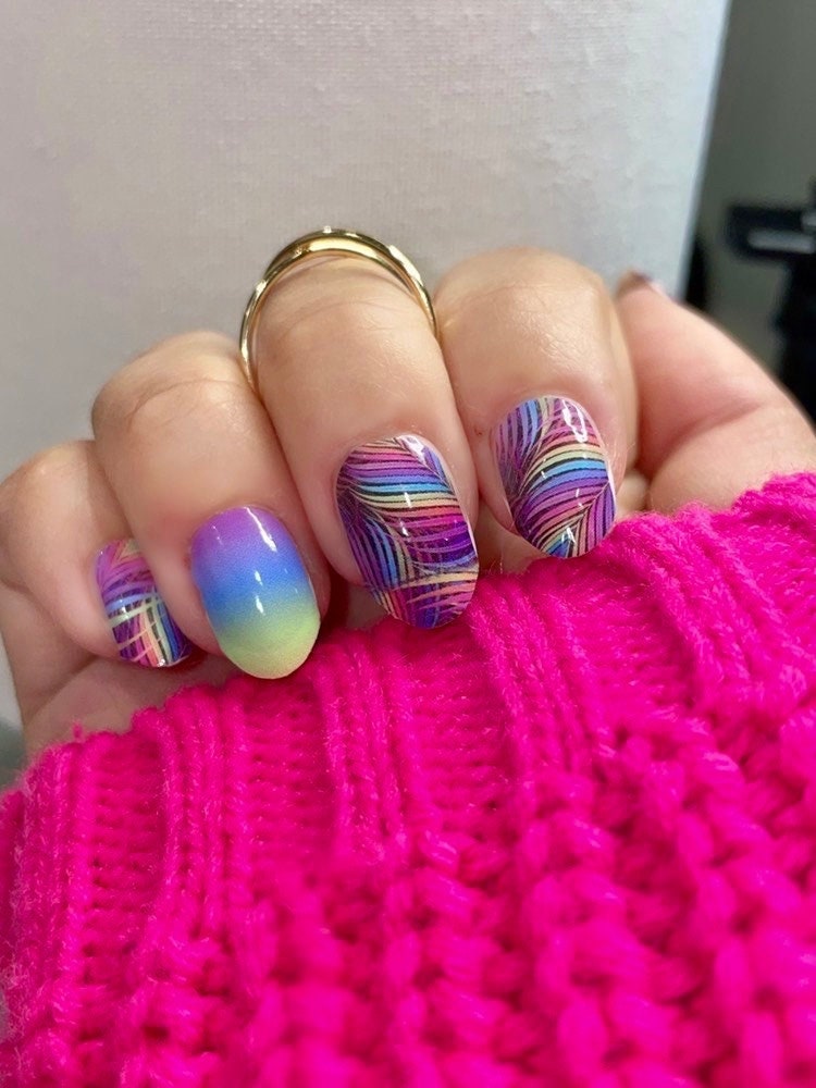Nail Wraps, Nail Strips, Nail Stickers, Nail Art, Nail Decal, Nail