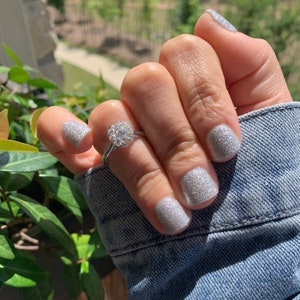 Nail Wraps 100% nail polish, Nail Strips, Nail Stickers, Nail Art, Nail Decal, Nail Polish , glitter nails, sparkle nails