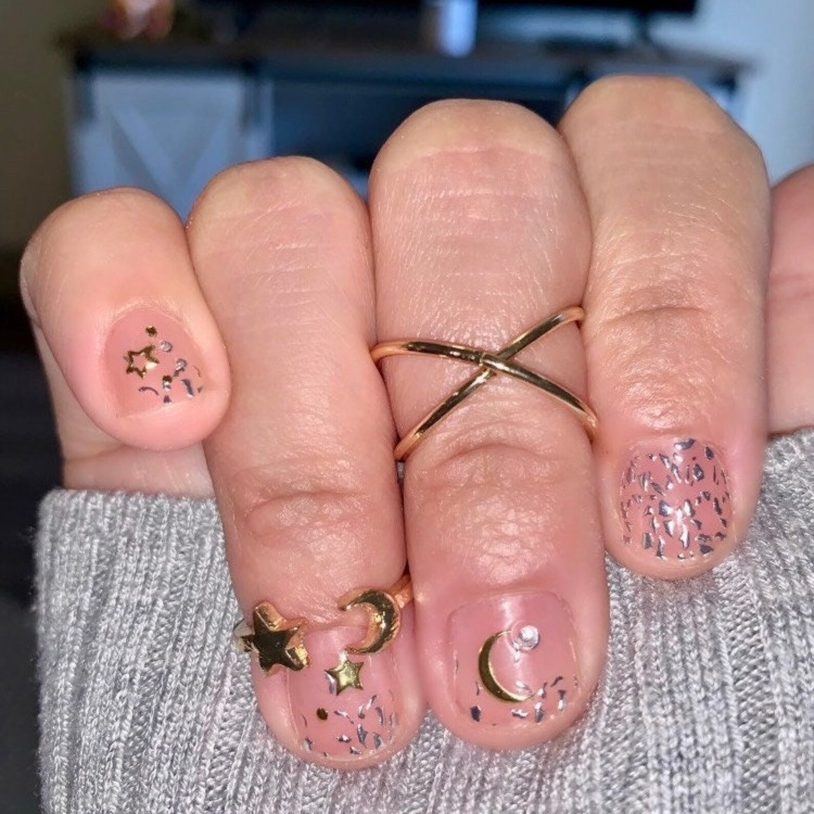 Paris Nail Wraps, Transparent Nail Wrap, Nail Strips, Nail Stickers