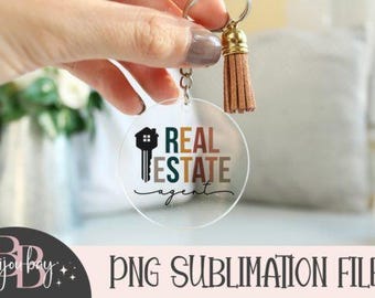 Boho Makler PNG | Realtor Sublimations Design | Digitaler Download