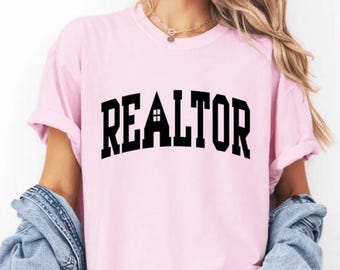 Realtor Varsity Design | Real Estate Agent PNG | Funny Realtor Sublimation