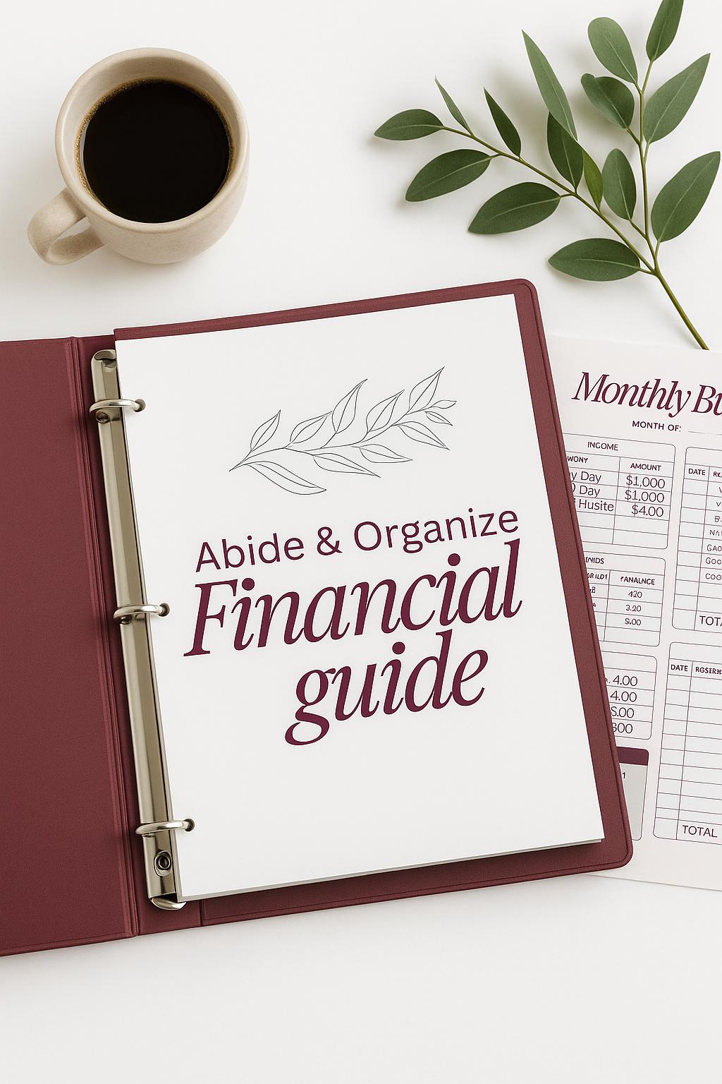 Financial Printable Guide.pdf How to Budget Guide Printable PDF | Step-by-step Financial Planning ...