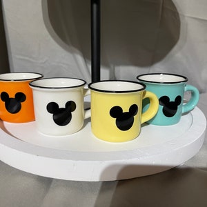 Disney Inspired Mickey Mouse head mini mug
