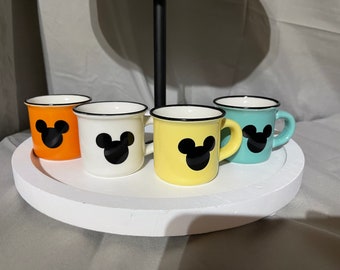 Disney Inspired Mickey Mouse head mini mug