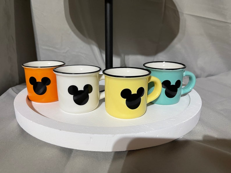 Disney Inspired Mickey Mouse head mini mug image 1