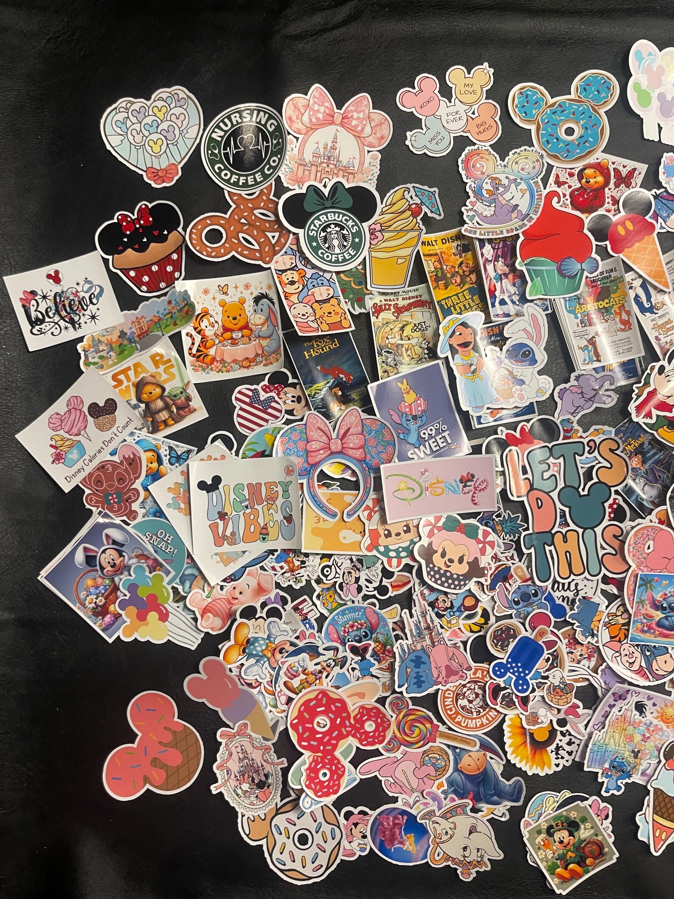Disney Mystery Stickers-pastels, Stitch, Retro, Princess, Toy Story ...