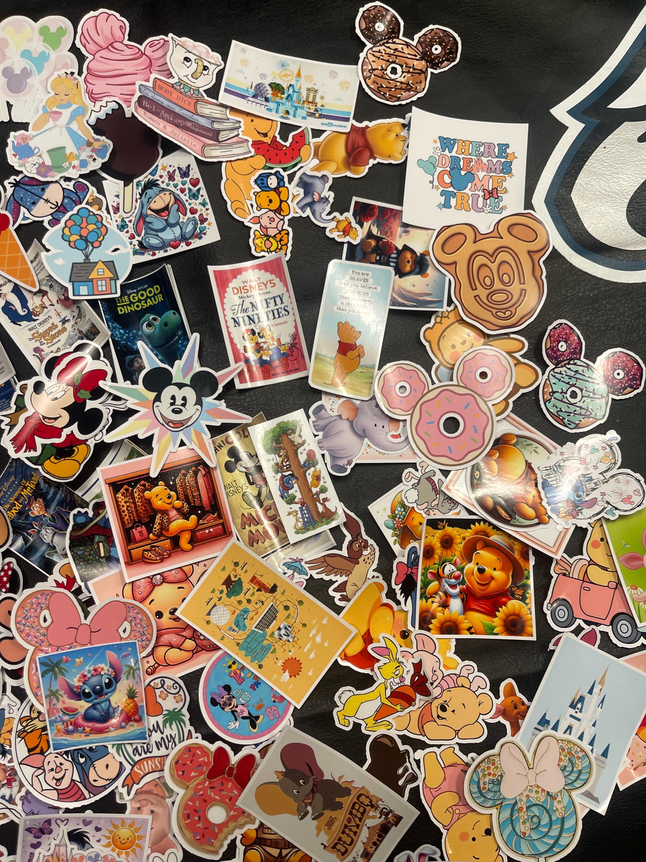 Disney Mystery Stickers-pastels, Stitch, Retro, Princess, Toy Story ...