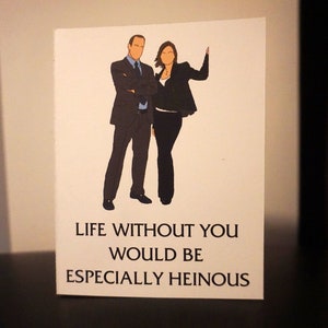 Tarjeta de cumpleaños de Benson y Stabler
