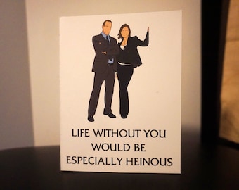 DIGITAL - Benson and Stabler Birthday Card Printable
