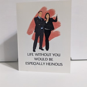 Benson and Stabler Valentine's Card