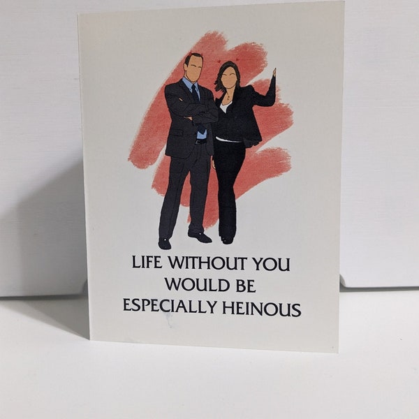 Benson and Stabler Valentine's Card