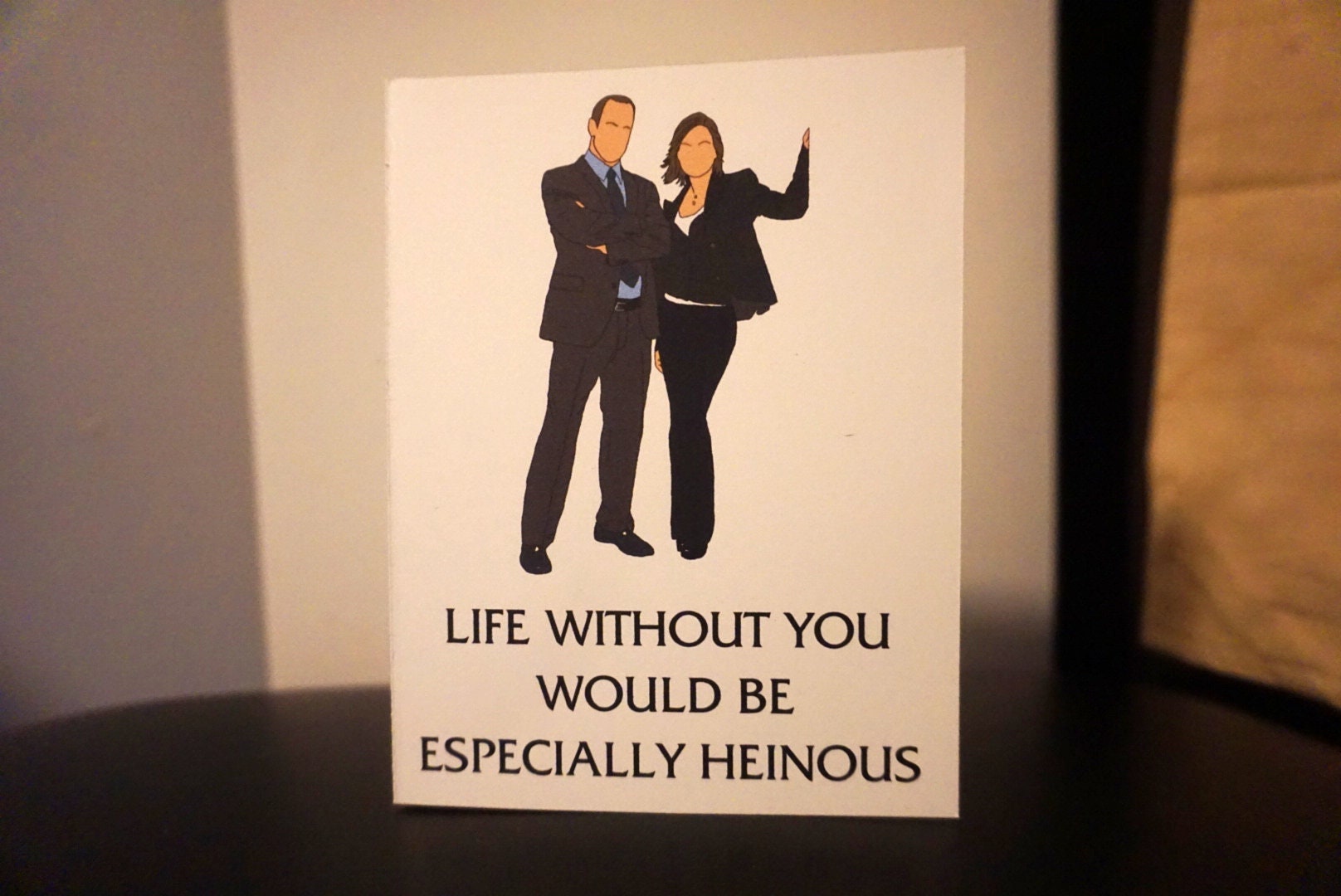 Benson and Stabler Birthday Card