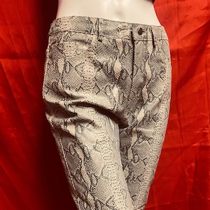 Pantalon à imprimé serpent 90 VINTAGE pour femmes