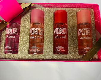 Roze originele Victoria's Secret roze bodymist-set
